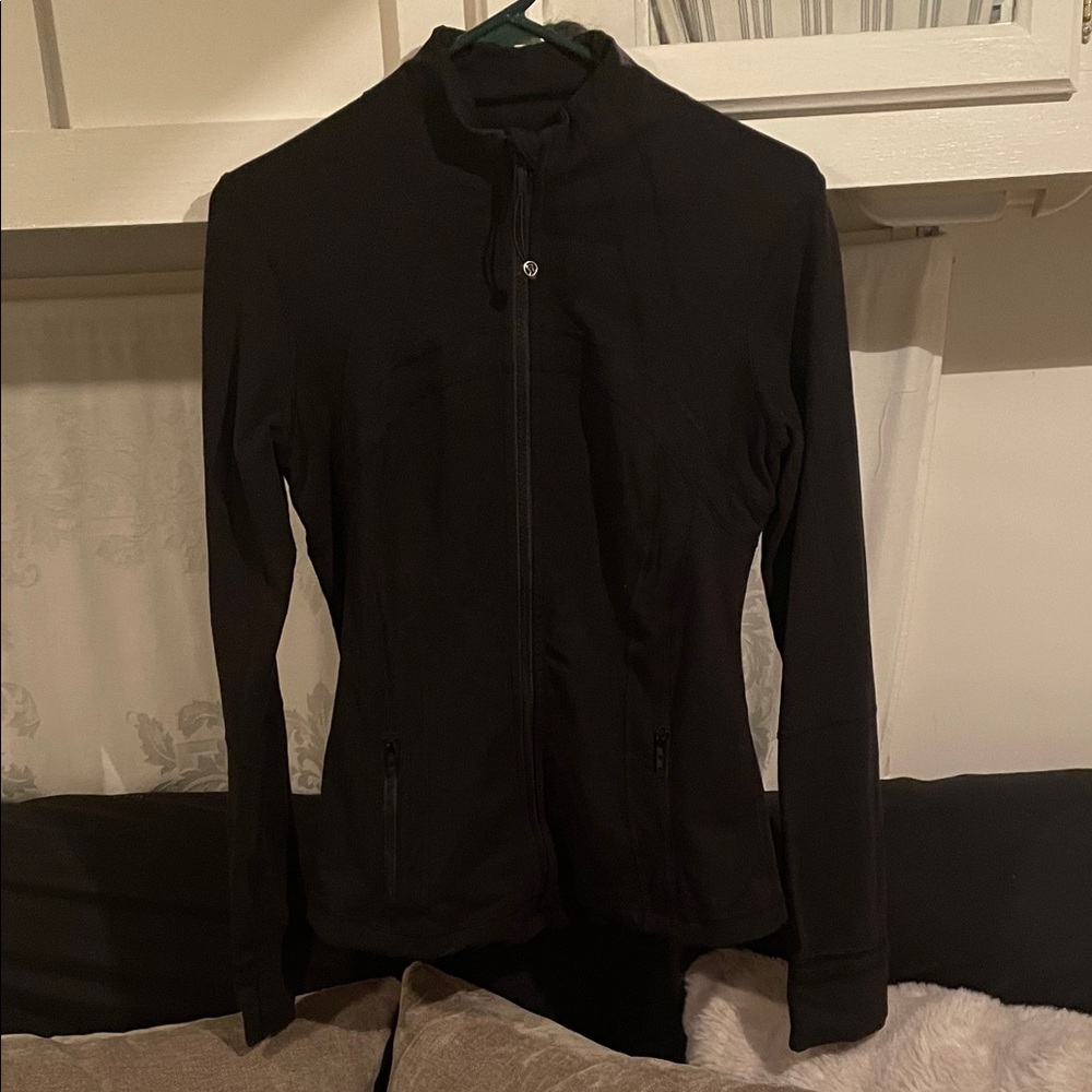 lululemon athletica Black Zip-Up Utility Jacket